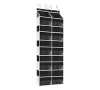 Over Door Organizer Hanging Storage Pocket No Drill Fabric Closet Organizer