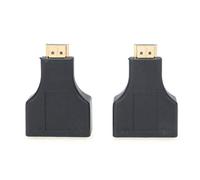 Over LAN 1080p3D Repeater HD Extender CAT5e RJ45 - Balun Cavo Mhlr3zm/a (nero, One Size)