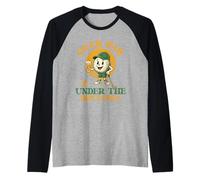 Over Par & Under The Influence - Golf Golf Player Golf Maglia con Maniche Raglan