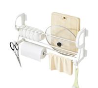 Over The Door Organizer - No-Drill Wall Organization Stainless Steel