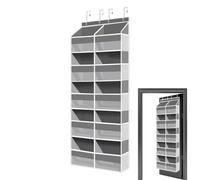 Over The Door Organizer | No Drilling Multi Pocket Fabric Rack Basket