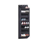 Over the Door Shoe Organizer - 8 Tier Shoes Rack, Hanging Shoe Organizer with Large Deep Pockets for Sneakers, Boots, Sock, Headphone and Accessories, Space-Saving Storage for Closet Doors, Bedroom Wa