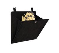 Over the Door Shoe Organizer - Narrow Space-Saving Wall Mount | Waterproof Heavy-Duty Boot Hanger & Pocket Storage with Reinforced Metal Hooks for Closet, Pantry and RV Camping