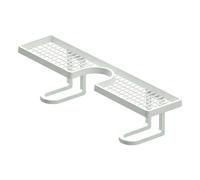 Over The Faucet Shelf - No Drill Quick Drainage + Bathroom Storage Rack