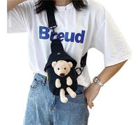 Over The Hall Borsa Capacità Cinghia Della Cassa Fionda Orso Capacità Tendenza Per La Cintura Della Cintura Degli Adolescenti