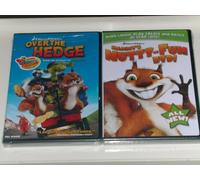 Over the Hedge Movie DVD & Hammy's Nutty Fun DVD- BONUS 2 PACK!!