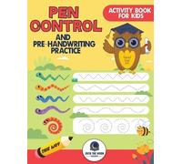 Over the Moon P Pen Control and Pre-Handwriting Practice Activity Bo (Tascabile)