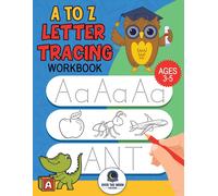 Over the Moon Publishing A to Z Letter Tracing Workbook (Tascabile)