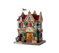 LEMAX Edificio illuminato Negozio di maglioni "Over The Top Sweater Shop" in porcellana
