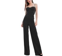 Overall donna tuta intera jumpsuit coppe pantaloni palazzo TOOCOOL MS-12090