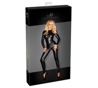 Overall Immoral Esclusivo Noir Handmade Nero Effetto Lucido con Rv Passo Schiena