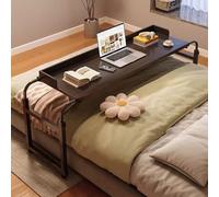 Overbed Table - Scrivania regolabile con ruote, tavolo medico estensibile per un facile utilizzo, altezza e larghezza regolabili