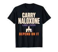 Overdose Awareness Prevenzione Nastro Viola Regalo Maglietta