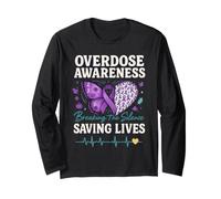 Overdose Consapevolezza Rompere Il Silenzio Salvando Vite Maglia a Manica