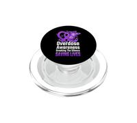 Overdose Consapevolezza Rompere il silenzio Salvare vite PopSockets PopGrip per MagSafe