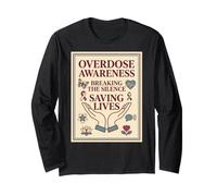 Overdose Consapevolezza Rompere Il Silenzio Salvare Vite Recupero Maglia a Manica
