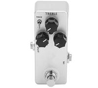 Overdrive Effect Pedal, Effetto Chitarra Elettrica, Modalità Due Voci, Manopole Treble Output Gain - Corpo in Metallo Resistente, Bypass Reale, Adatto a Musicisti