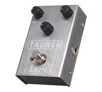 Overdrive, mini pedale per effetti per chitarra, processore di effetti per chitarra, con controlli del volume e del guadagno del tono, per chitarra elettrica, color argento TAUREN