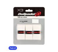 Overgrip Bullpadel GB1603 Sottile Bianco (Pacchetto x3)