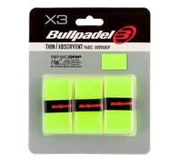 Overgrip Bullpadel GB1705 Sottile/Assorbente Giallo Fluoro (Pacchetto x3)
