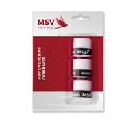 Overgrip MSV Cyber Wet Overgrip 3P - white - Bianco