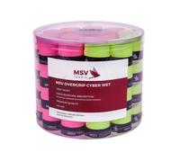 Overgrip MSV Cyber Wet Overgrip 60P - neon yellow/neon orange/neon pink - Giallo