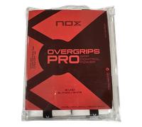 Overgrip Nox Pro Bianco Liscio (Pacchetto x12) One Size