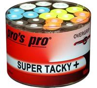 Overgrip Pro'sPro Super Tacky 60 pezzi 0,50mm - Grip Assorbente e Confortevole