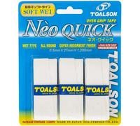 Overgrip Toalson Neo Quick 3P - white - Bianco