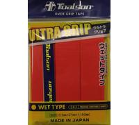 Overgrip Toalson UltraGrip 3P - neo red - Rosso