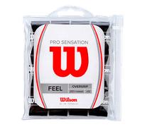 Overgrip Wilson Pro Sensazione liscia Nero (Pacchetto x12)