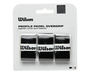 Overgrip Wilson Profilo Nero (Pacchetto x3) One Size