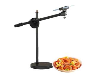Overhead Di Anello Light - Respuglio A Anello Selfie Regolabile | Luci Aeree Con Supporto Per Telefono | Stand Per Treppiede Per Montaggio Per Fotocamera Flessibile, Impianto Di Illuminazione A LED Pe