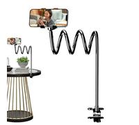 Overhead Stand - Adjustable Bedside Holder, Desk Mount | Tablet and Holder for Wall, Couch, Headboard, Recliner, Chair, Dorm, Car, Bike, Lazy Sitting, Laying, Recording, Video Filmin