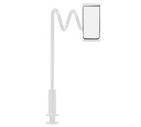 Overhead Supporto per telefono per letto - Braccio per armadietto da corridoio regolabile a 360 gradi, supporto per telefono a mani libere F o nightsTbox, tapis roulant, cucina e relax | per