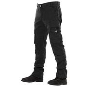 OVERLAP Carpenter Vintage Jeans Uomo, Nero, Taglia 36