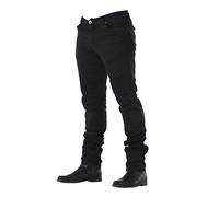 Overlap OVP-CAST-HA-BK32 - Jeans da Uomo, Nero, Taglia 32