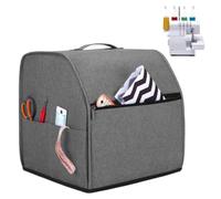Overlock Machine Dust Cover 50cm Protective Hood With Side Storage Pockets | Durable Cover With Zipper Closure And Side Pockets For Accessories. Great For Keeping Sergers Dust-free In Creative Spaces.