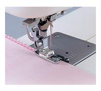 Overlock Overedge Overcasting macchina da cucire Presser orlo arrotolato strumento piedino elegante elaborazione attraente