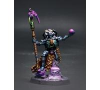 Overlord Necron warhammer 40K COMMISSIONE dipinto