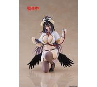 Overlord PVC Statue Desktop Cute Figure Albedo Nurse Ver. Renewal 13 cm