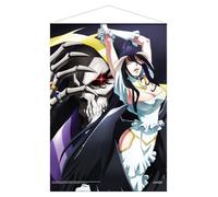 Overlord Wallscroll Ainz Ooal Gown & Albedo 50 x 70 cm