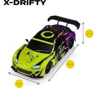 Overmax Macchina Telecomandata Auto RC LED Grandi Dimensioni Velocità