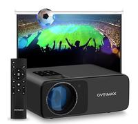 Overmax Multipic 4.2 Proiettore a LED Risoluzione Nativa Full HD 1080p Proiettore Fino a 200"Pollici 4500 Lumen 110W Home Theater Wi-Fi 5 GHz Bluetooth 16:9 4:3 Obiettivo a 4 Lenti Zoom Elettronico