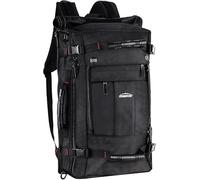 OVERMONT Backpack, Borsone da Viaggio Tote Bag Zaino Borse a Tracolla Uomo, Nero, 33 EU