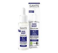 Sante Naturkosmetik Cura del viso Crema da giorno e da notte Overnight Revitalizer Serum 30 ml