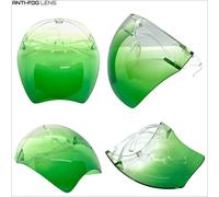 Oversize Bolle Viso Protezione Visiera Occhiali da Sole Anti Nebbia Lente