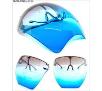Oversize Bolle Viso Protezione Visiera Sole Occhiali Protettivo Anti Nebbia Lens