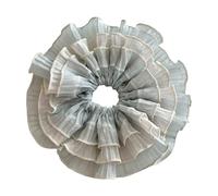 Oversize Lace Scrunchies Hair Chignon Scrunchy Lady Hair Styling Accessori Fiore