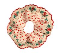 Oversize Ricamate Pazze Legami Per Capelli Morbidi Elastici Fasce Per Le Donne Elegante Coda Di Cavallo Uso Quotidiano